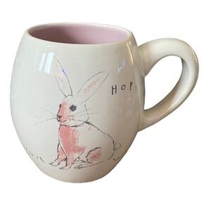 Rae Dunn Artisan Collection by Magenta  "Bunny HOP" Coffee Mug